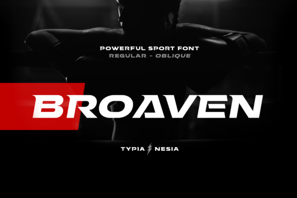 Broaven: Bold Expanded Slab Serif for Modern Branding