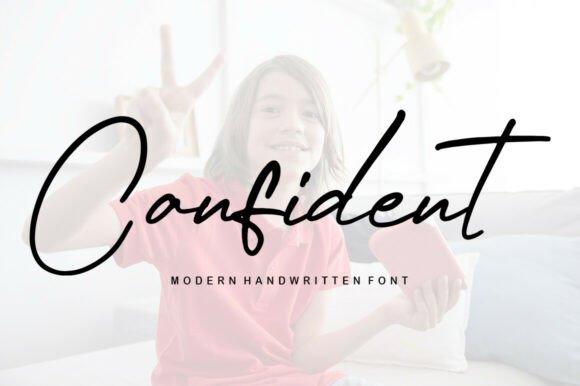 Confident: A Stylish Handwritten Font for Modern Designs