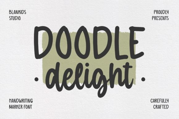 Doodle Delight: A Playful Marker Script Font
