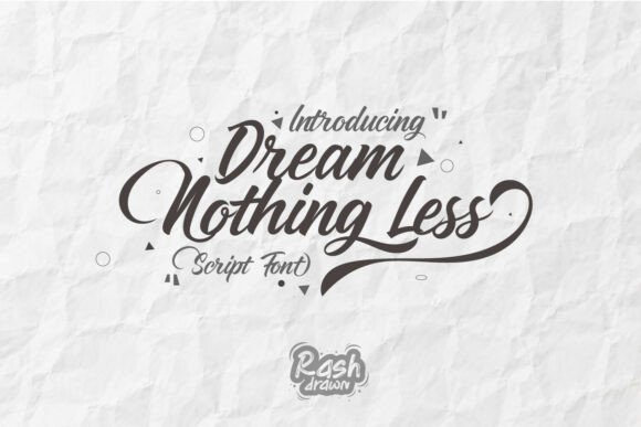 Dream Nothing Less: A Signature Script for Elegant Design