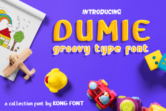 Dumie: A Playful Handwritten Script Font for Creative Projects