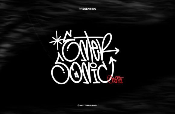 Enter Sonic Graffiti: A Bold Handwritten Typeface