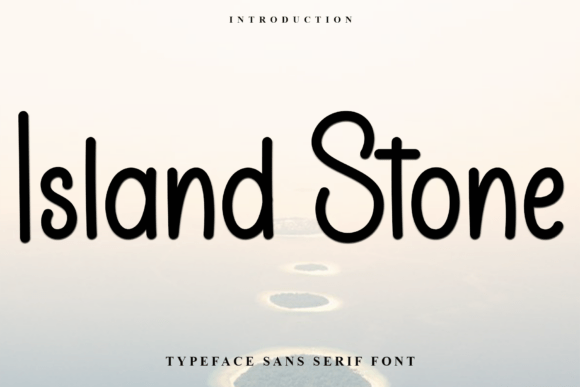 Island Stone: A Typeface for Coastal Serenity