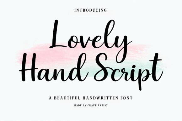 Lovely Hand Script: Where Elegance Meets Authenticity