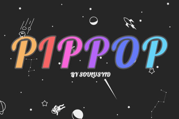 Pippop: A Bold Display Font for Impactful Headlines