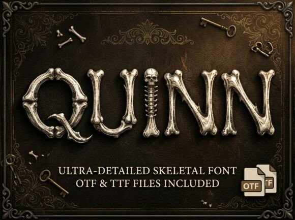 Quinn: Unearthing a Macabre Masterpiece in Typography