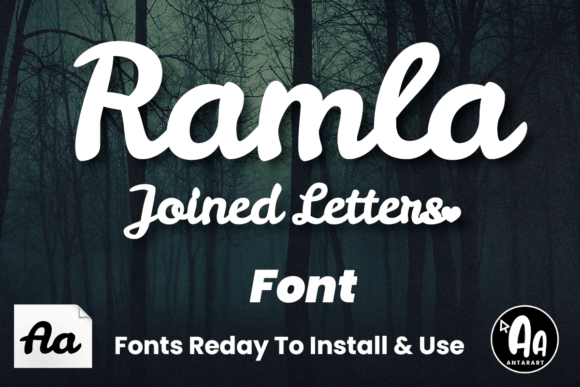 Ramla Script: An Elegant Font for Seamless Creative Projects
